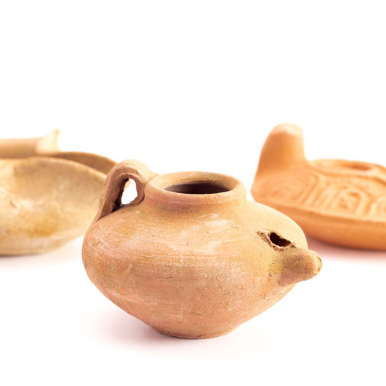  Lampe à huile : Antiquité 